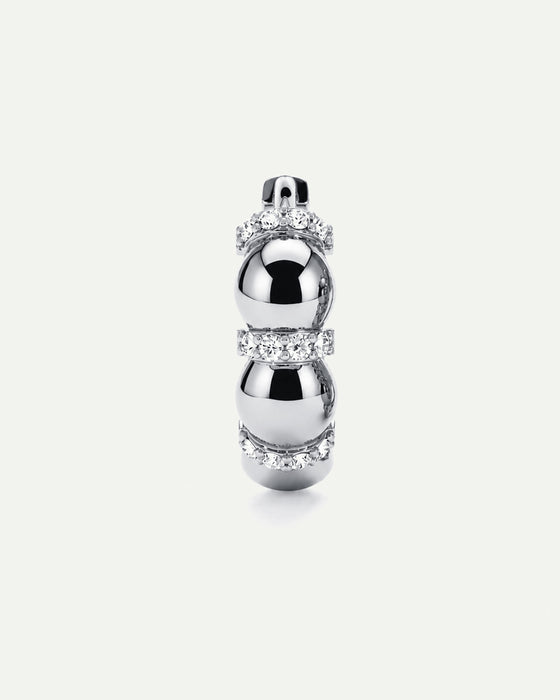 ORECCHINI AVA SILVER