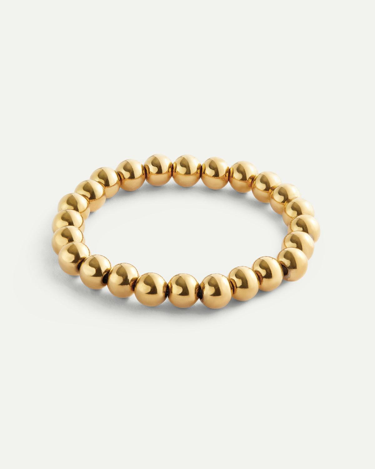PULSERA BALLS L GOLD