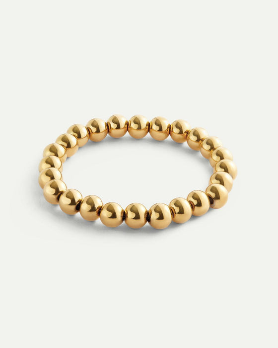 PULSERA BALLS L GOLD
