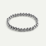 PULSERA BALLS M SILVER
