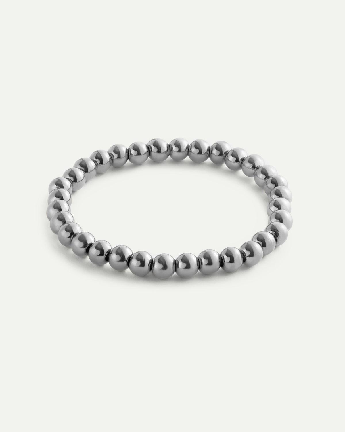 PULSERA BALLS M SILVER