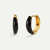 BELMA BLACK GOLD EARRINGS