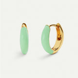 BELMA GREEN GOLD EARRINGS