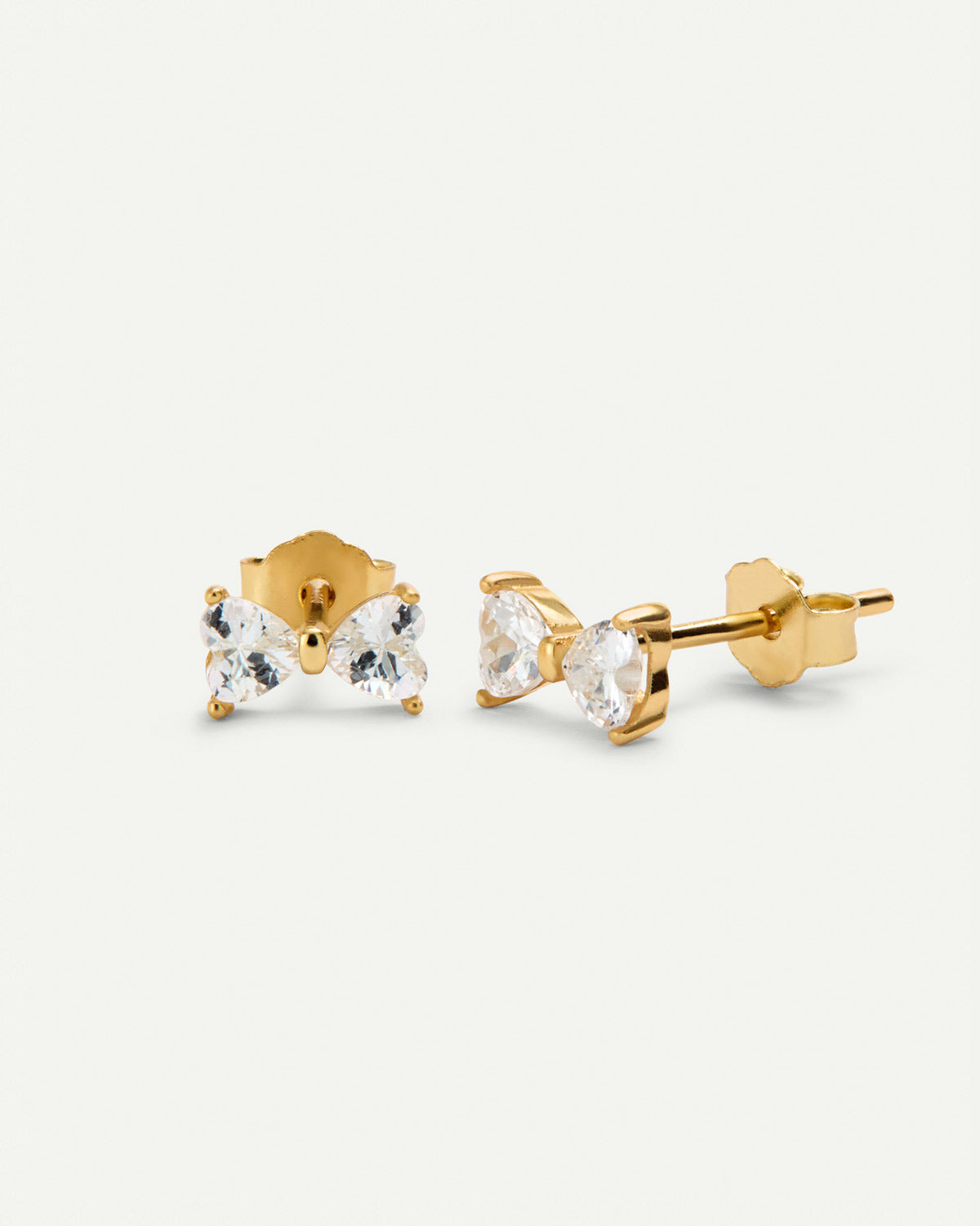 PENDIENTES BOW GOLD