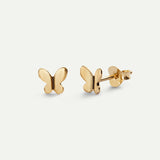 BUTTERFLY GOLD EARRINGS