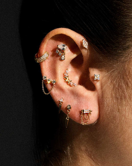 BOUCLES D'OREILLES ZIA GOLD