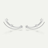 CASSIOPEA HALO SILVER EARRINGS