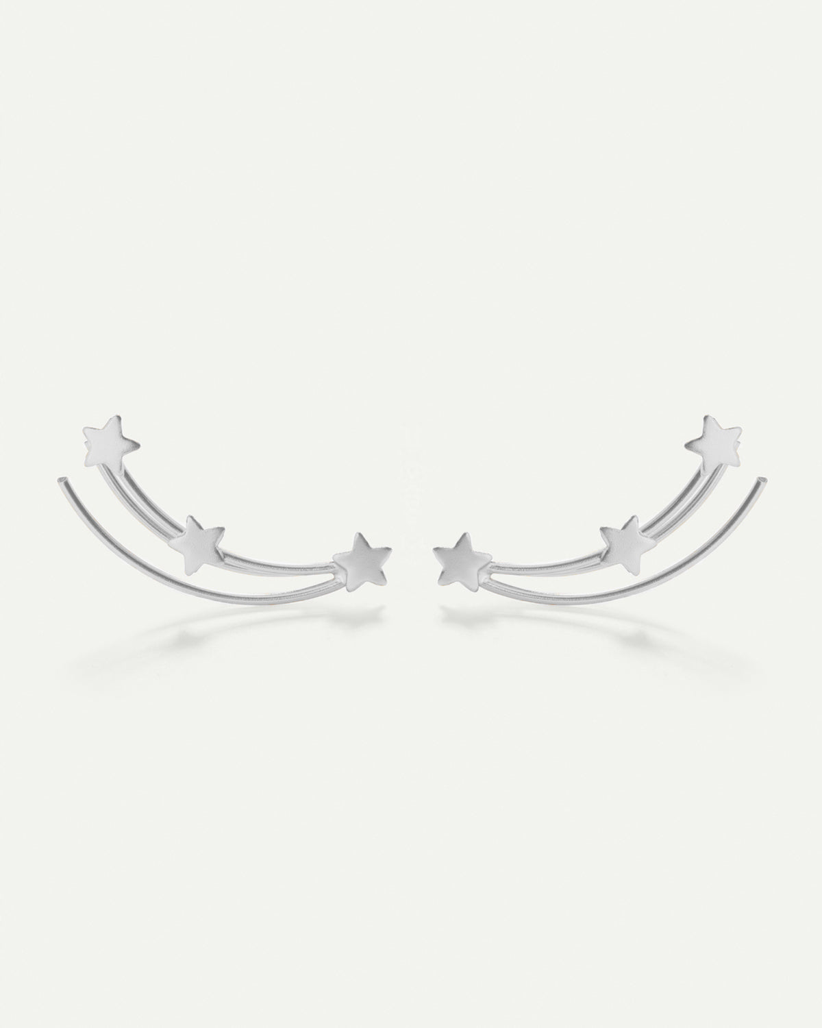 BOUCLES D'OREILLES CASIOPEA HALO ARGENT