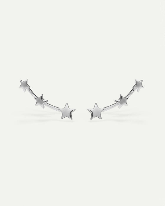 PENDIENTES CASIOPEA SILVER