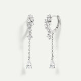 PENDIENTES CHAMPAGNE SILVER