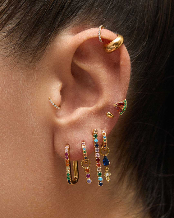 PENDIENTES CHIARA TALE SILVER