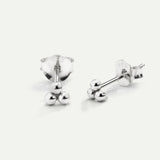 PENDIENTES CLOVER MINI SILVER