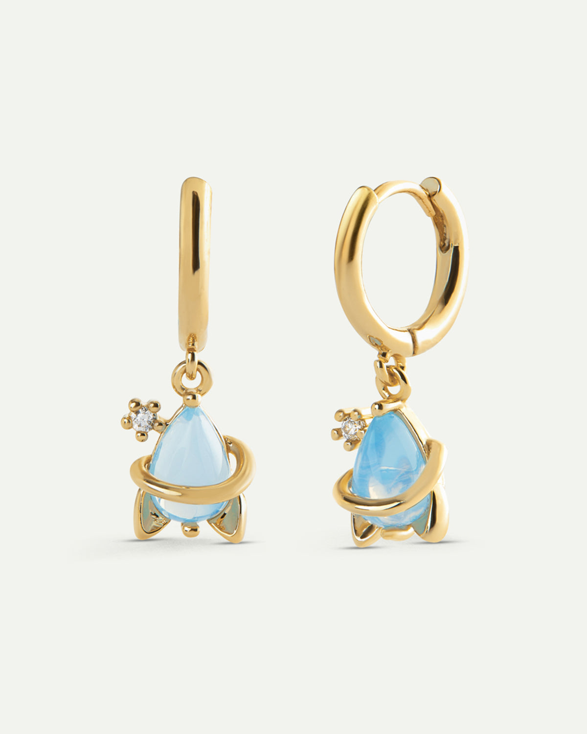 ROCKET GOLD EARRINGS