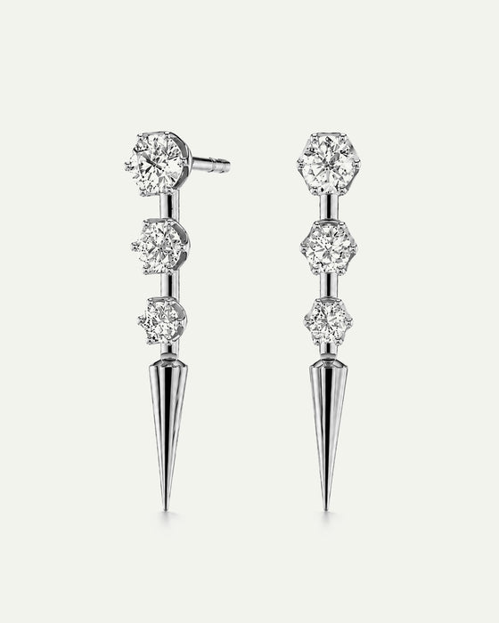 ORECCHINI CRISTEL SILVER