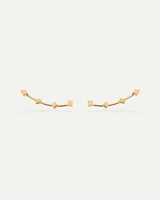 PENDIENTES CUBIC GOLD