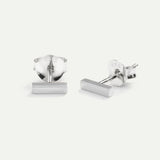 BOUCLES D'OREILLES CUBIQUE M EN ARGENT