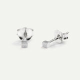 BOUCLES D'OREILLES CUBIQUES EN ARGENT