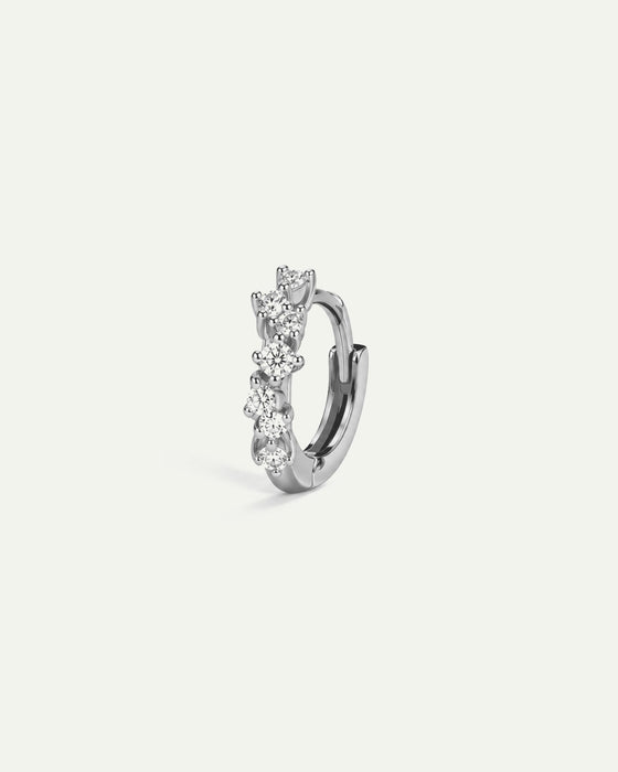 DIANA SILVER EARRING