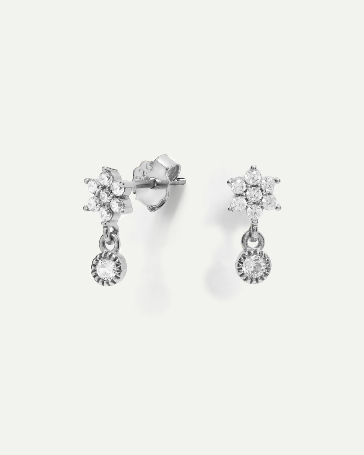 PENDIENTES DILARA SILVER