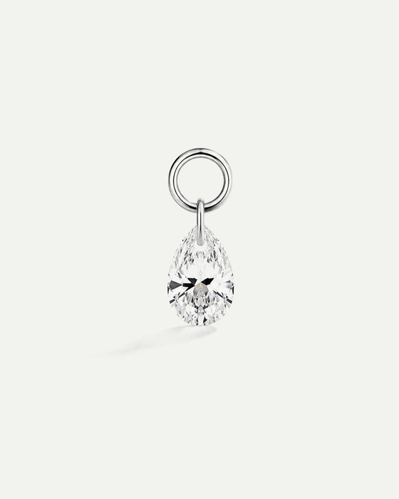 CHARM DROP SILVER