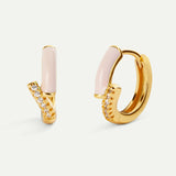 ELDA PINK GOLD EARRINGS