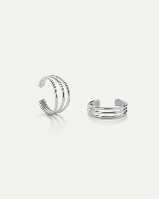PENDIENTES ELEKTRA MINI SILVER