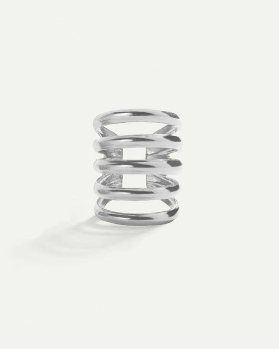 OHRRING ELEKTRA SILBER