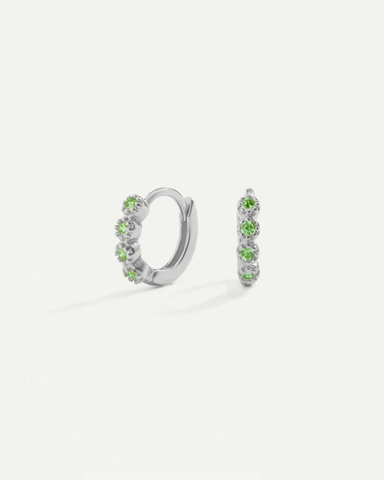 ELI GREEN MINI SILBER OHRRINGE