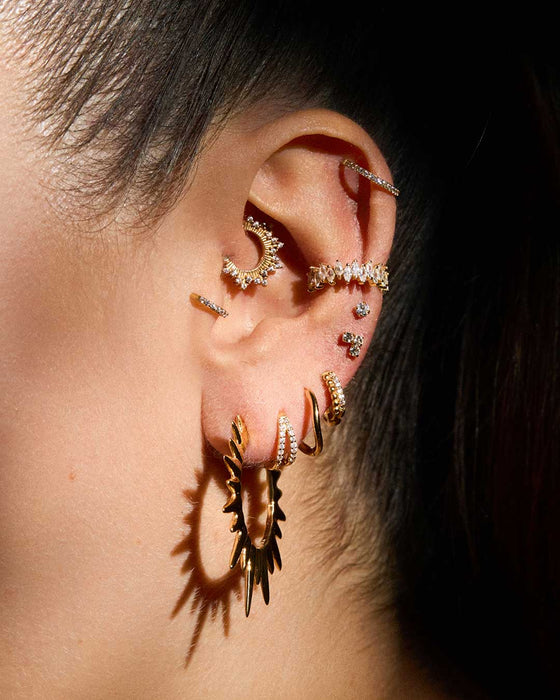 PENDIENTES VIRGO GOLD