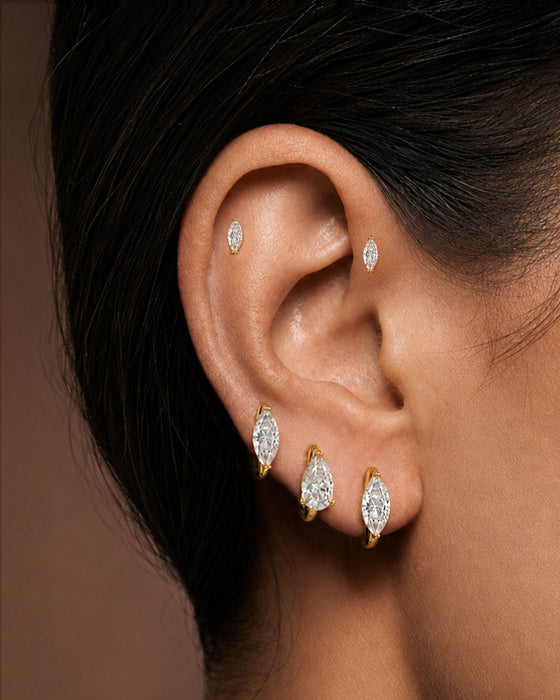 PIA SILVER EARRING