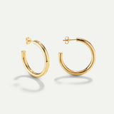 HALO MAXI L GOLD EARRINGS