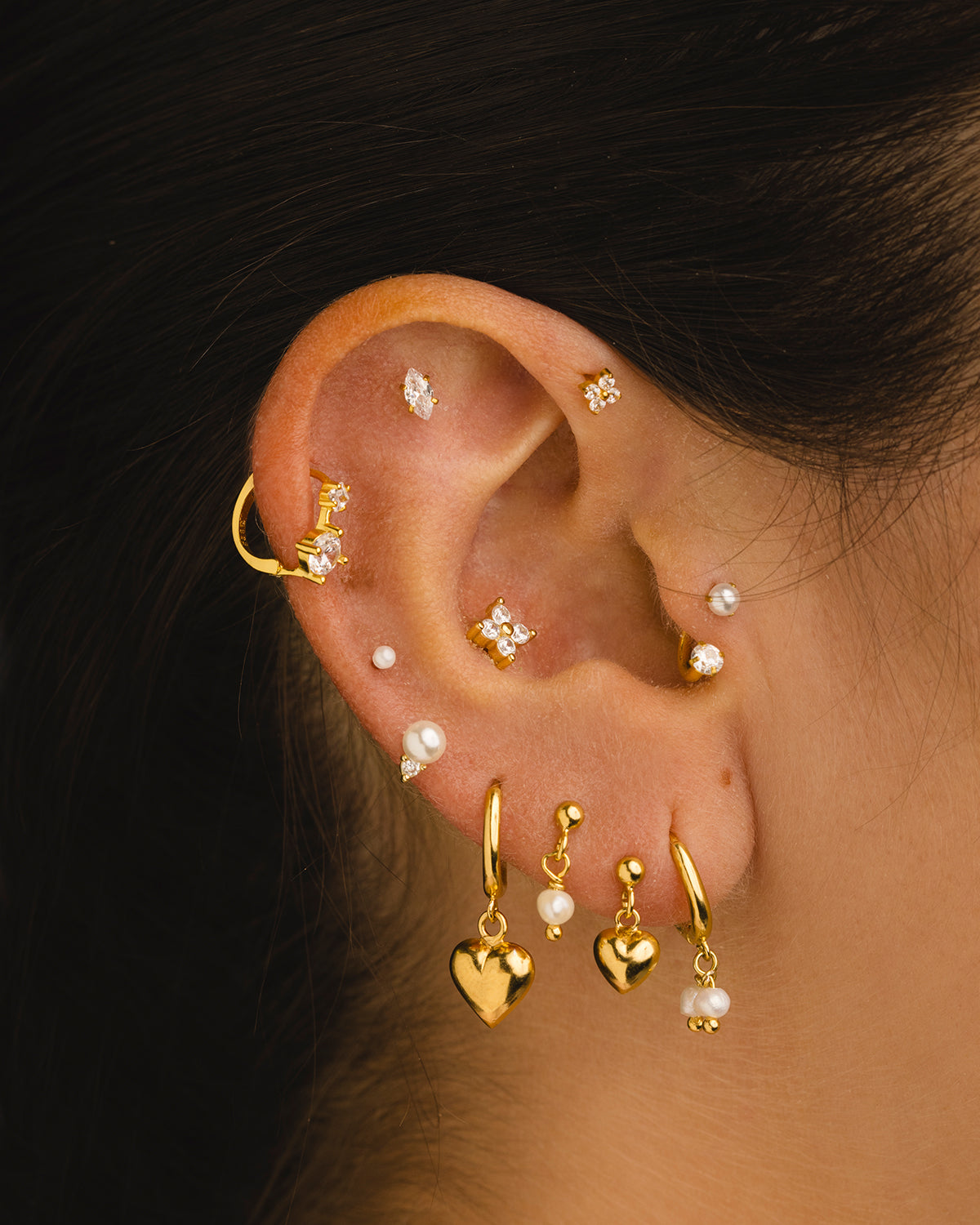 PENDIENTES OTTO MINI GOLD
