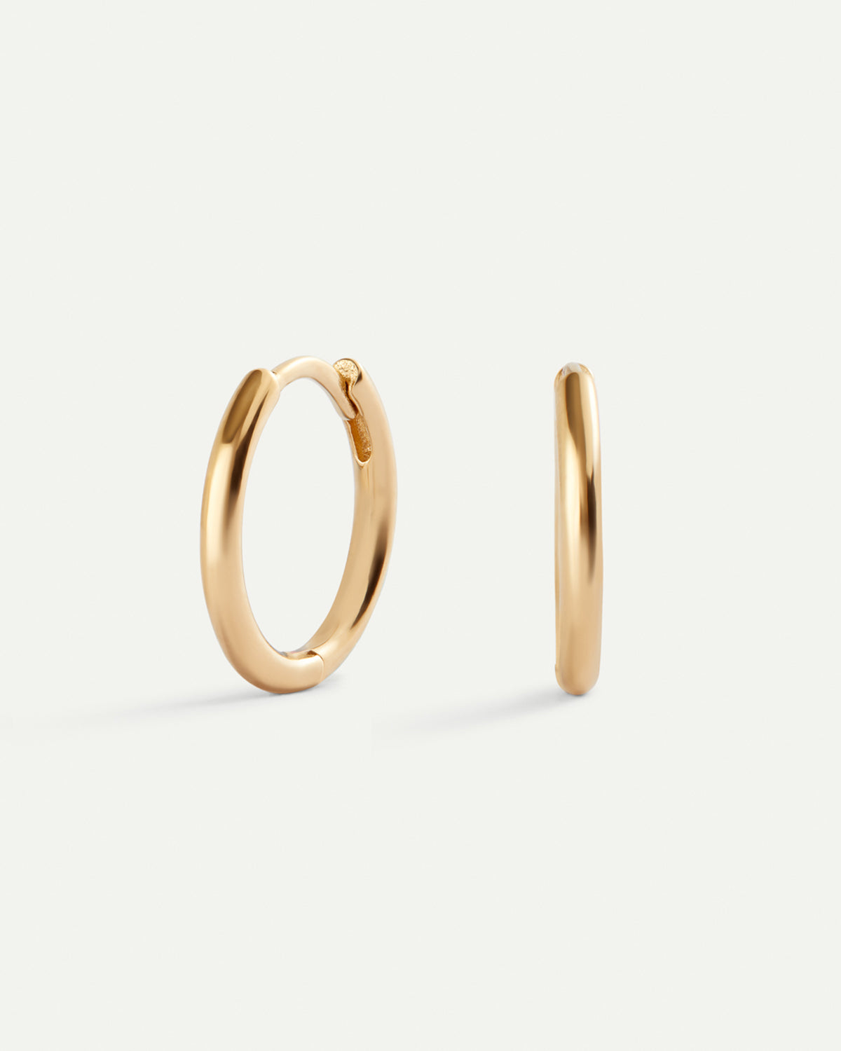 MAXI GOLD HOOPS EARRINGS