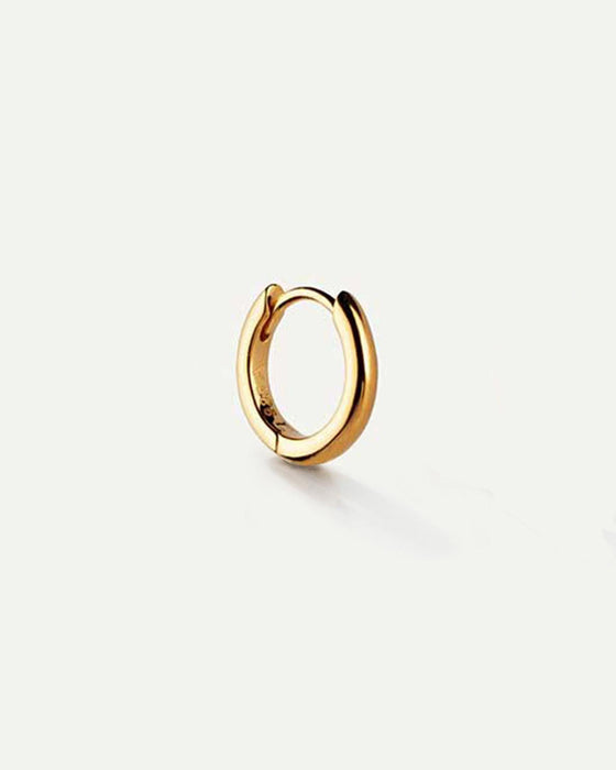 MINI GOLD HOOP EARRINGS