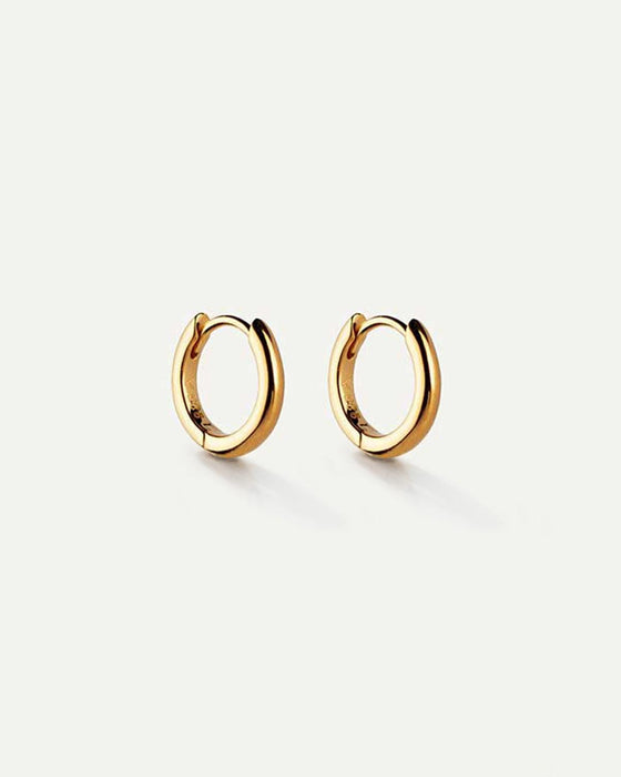 PENDIENTES HOOPS MINI GOLD