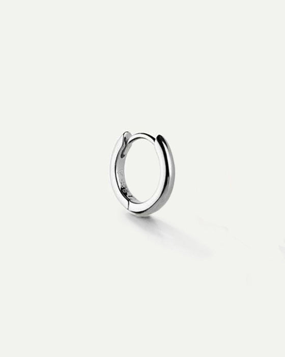 MINI SILVER HOOP EARRINGS