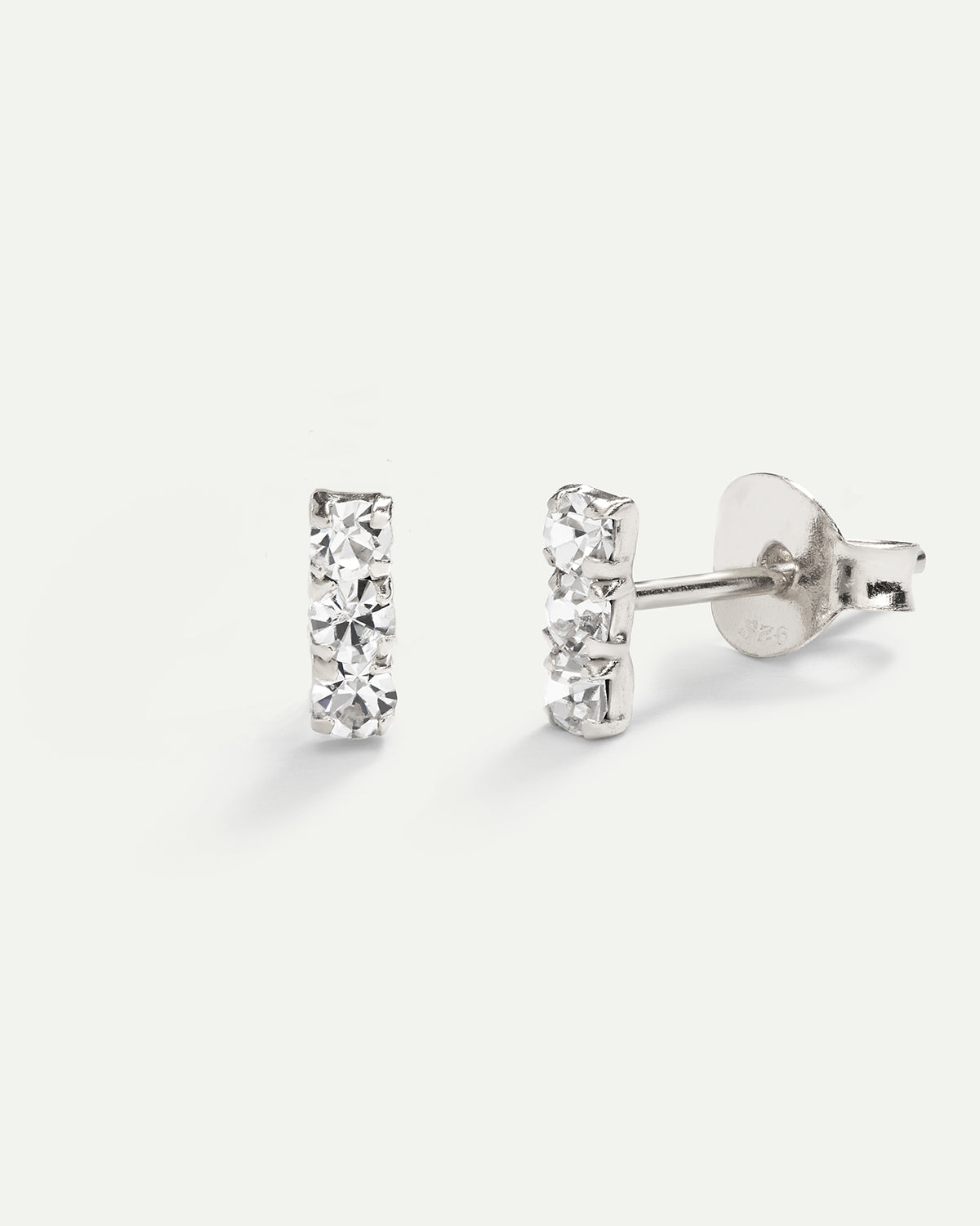 BOUCLES D'OREILLES HORIZON EN ARGENT