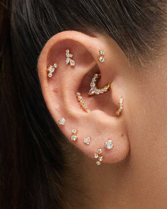 BOUCLES D'OREILLES ANNA EN ARGENT