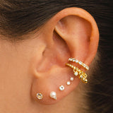 PENDIENTES PEARL MINI BRIGHT SILVER