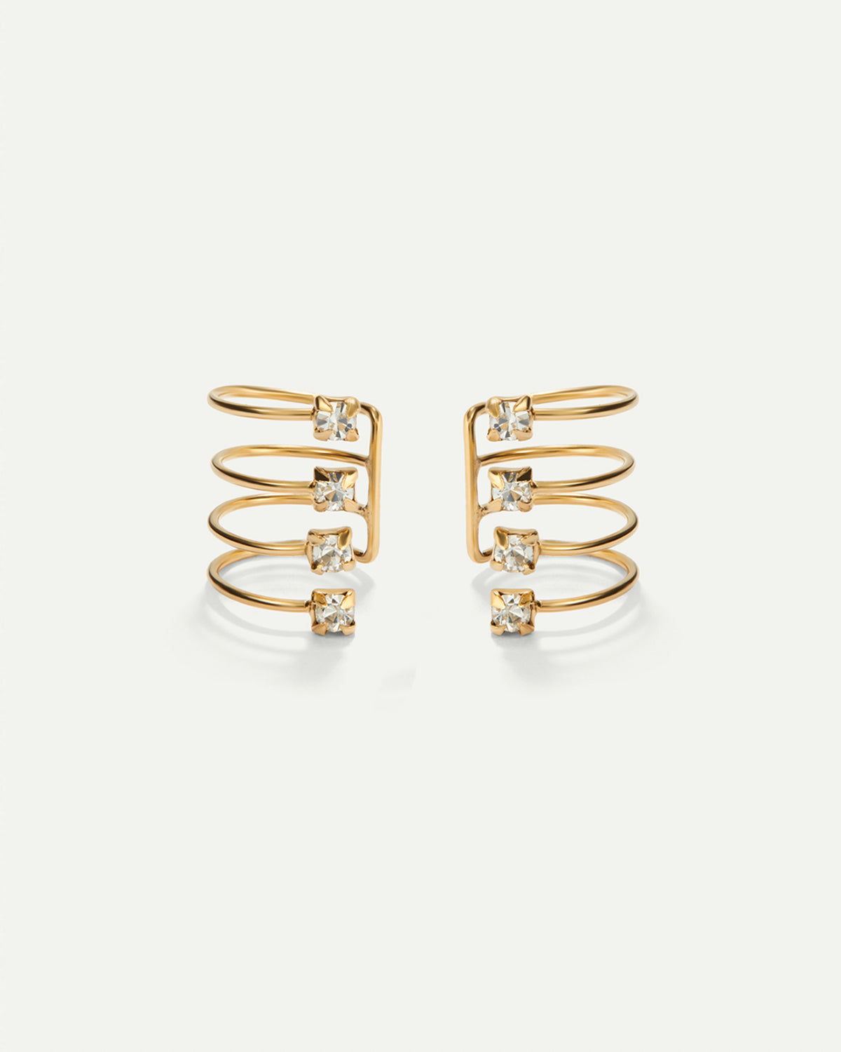 IXIA GOLD EARRINGS