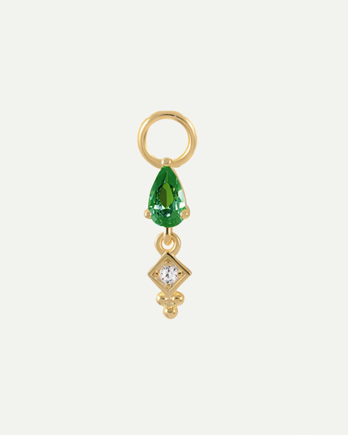 CHARM KLIM GREEN GOLD