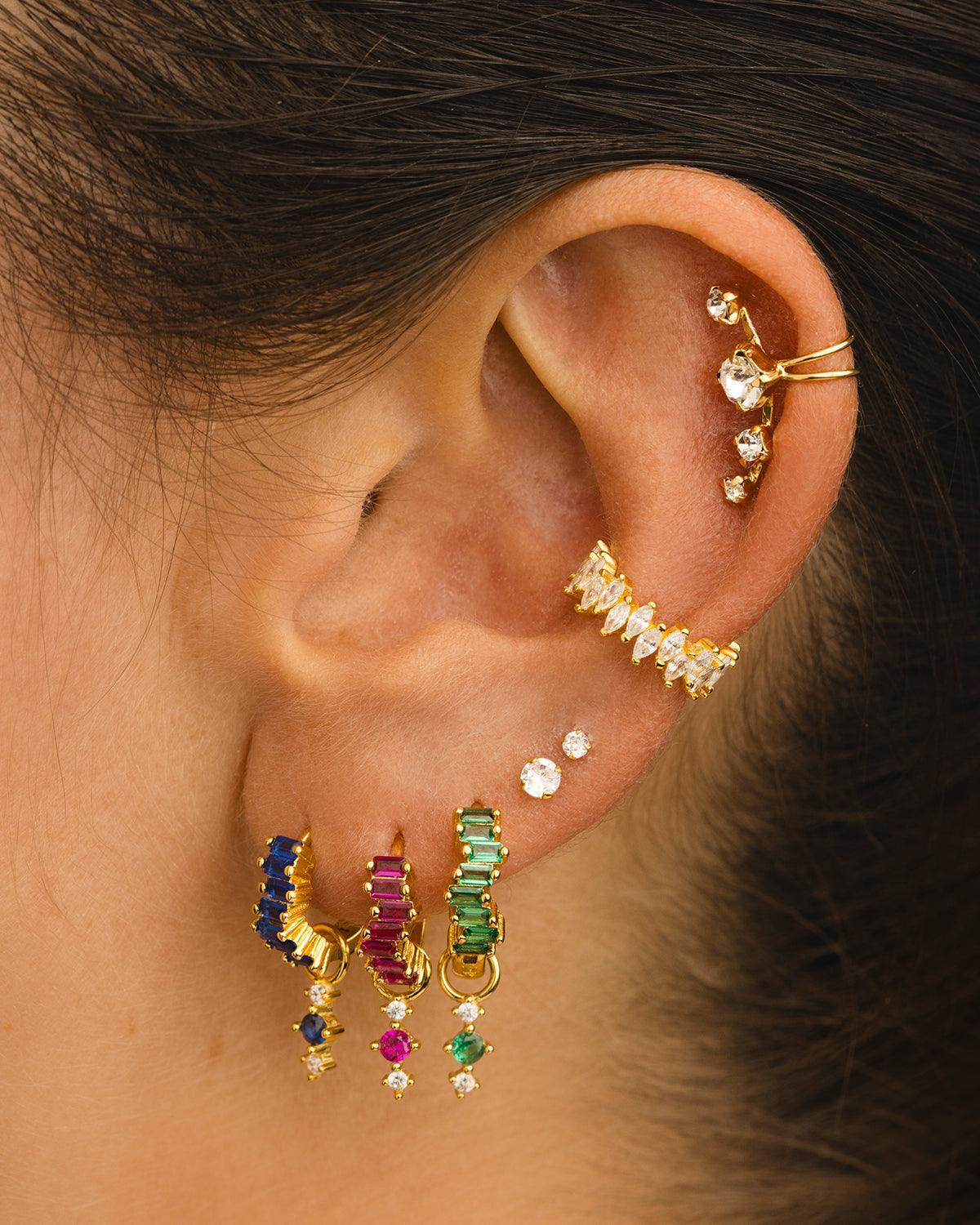 CHARM NORA PINK GOLD