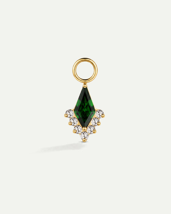 CHARM LEIA GREEN GOLD
