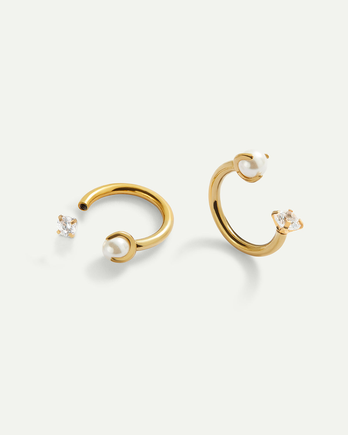 PIERCING LIEBE MIX GOLD