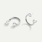 PIERCING LIEBE PEARL SILVER