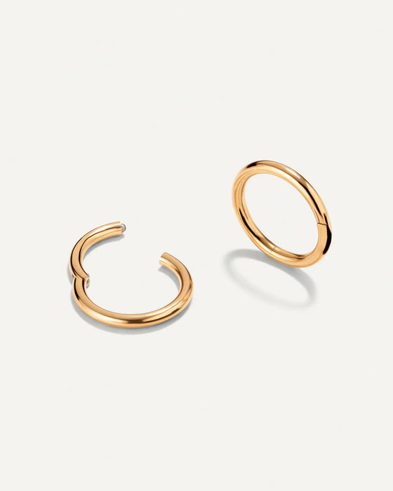 ANELLO PER PIERCING XL ORO
