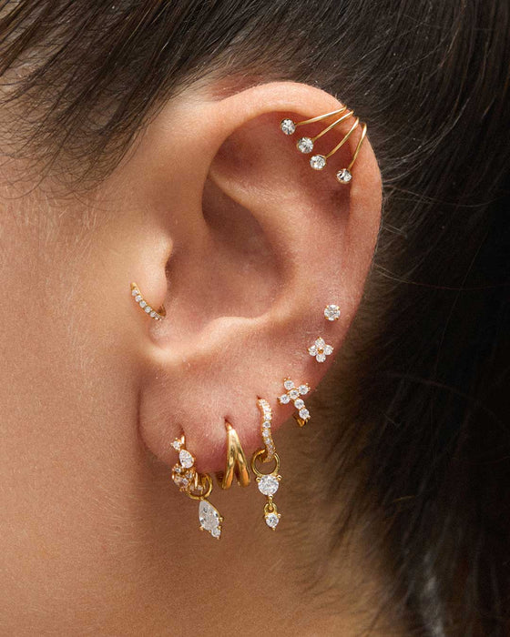 PIERCING IN ARGENTO OTTO