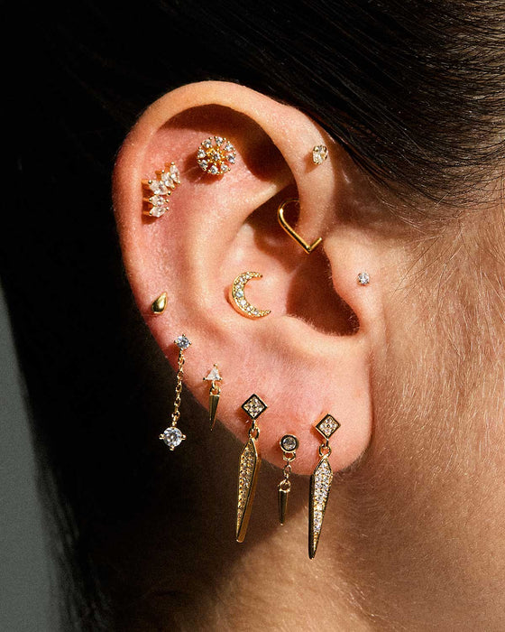 NILA SILVER EARRINGS