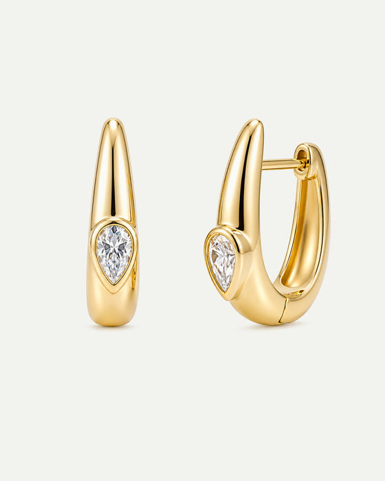 BOUCLES D'OREILLES LYS GOLD
