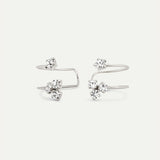 BOUCLES D'OREILLES MEL EN ARGENT